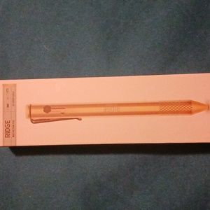 Ridge 24 kt gold plated pen